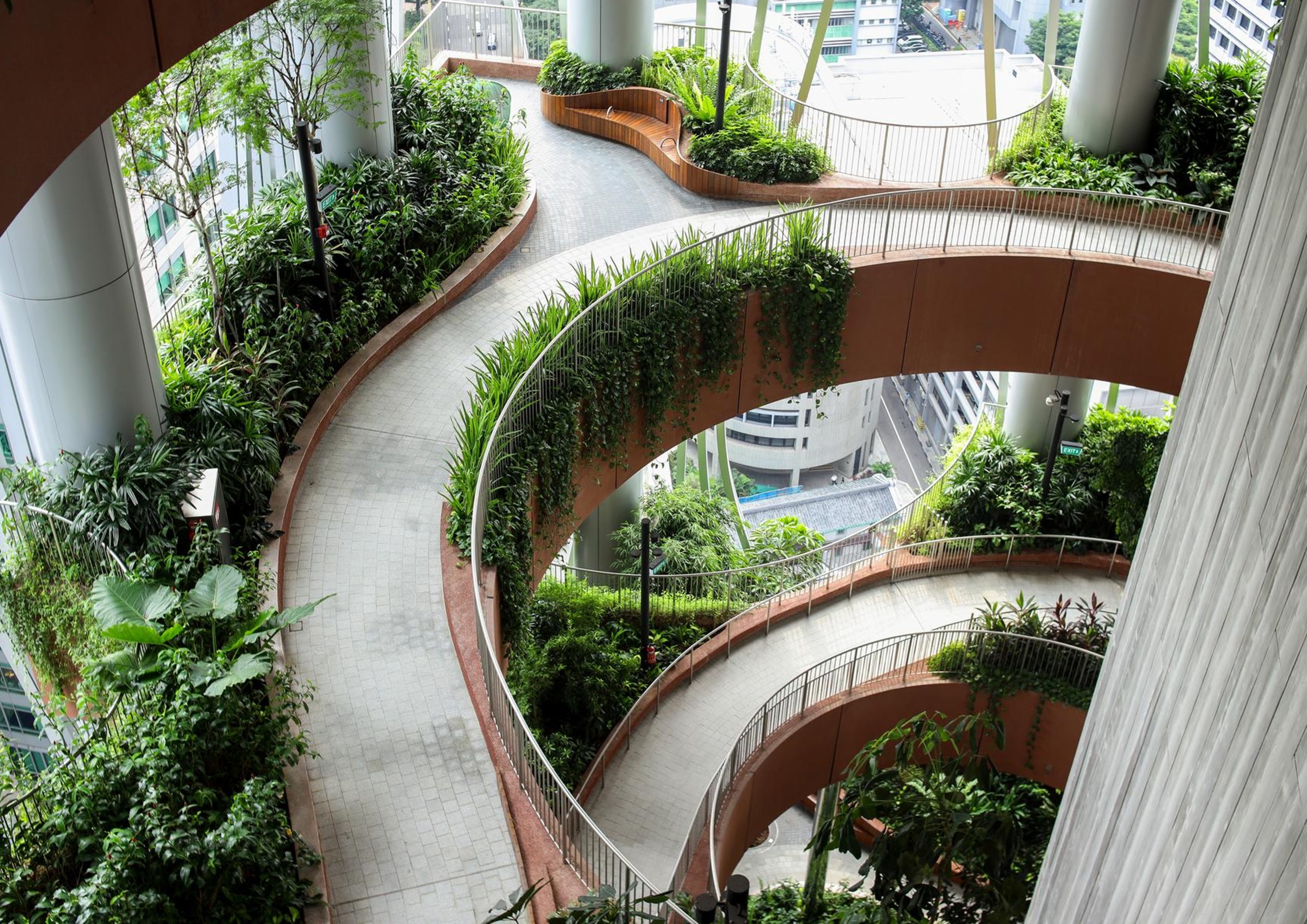 Architectural furniture detail