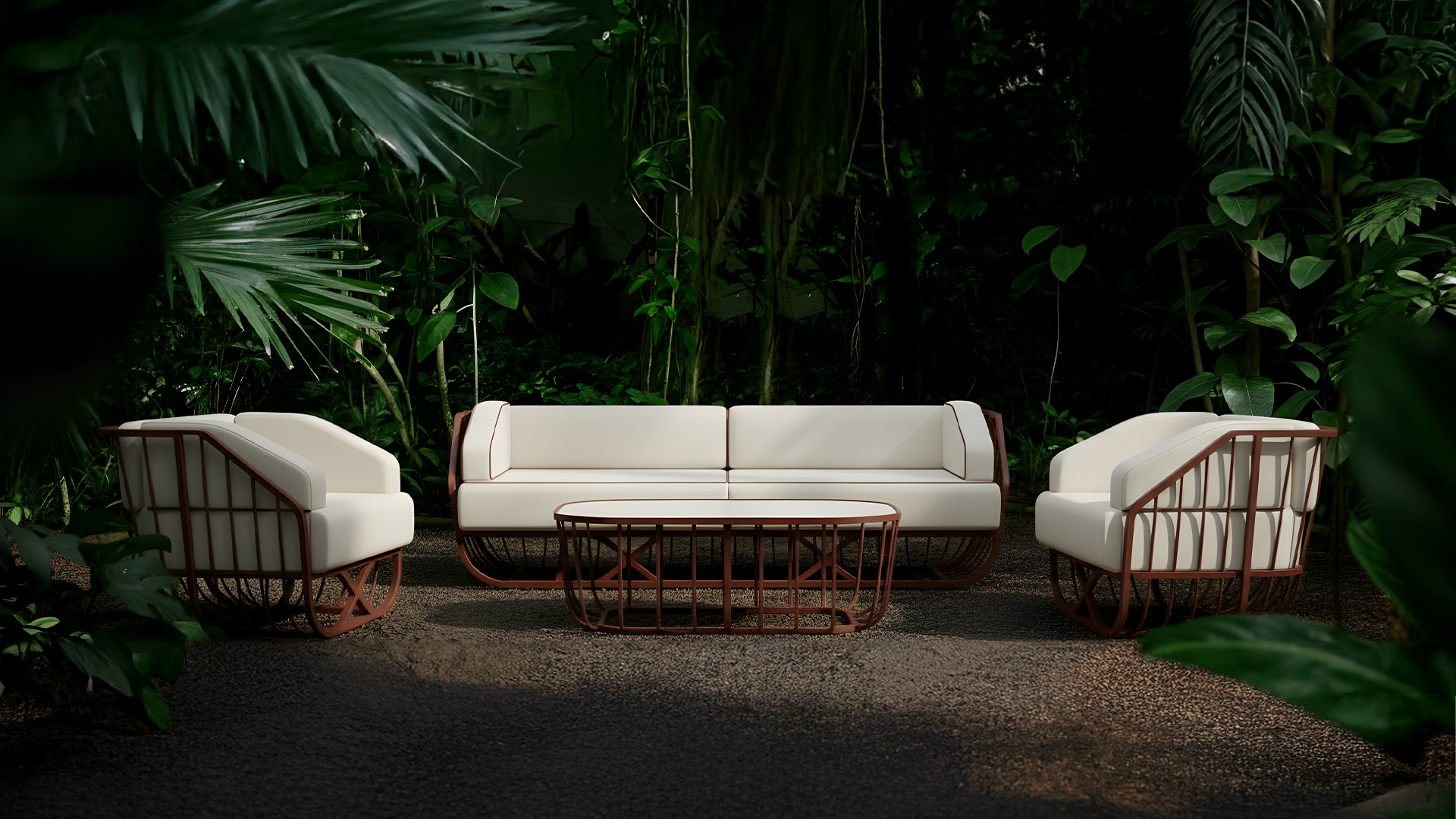 Architectural furniture detail